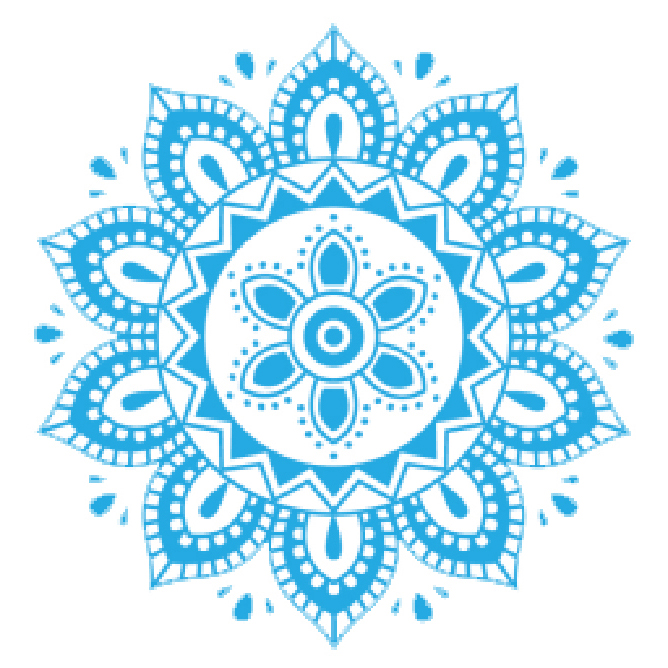 Image d'une fleur à 10 pétale représentatant le 4eme chakra