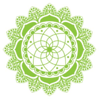 Image d'une fleur à 16 pétale représentatant le 6eme chakra